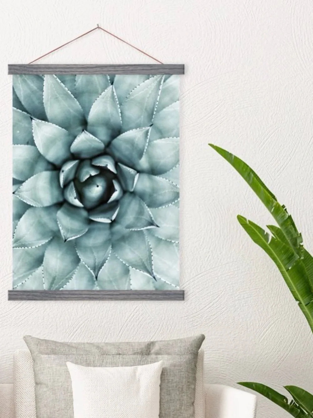 Magnetic Hanging Frames (Greywash) - set of 3